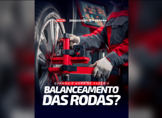 Volante vibrando Pode ser falta de balanceamento